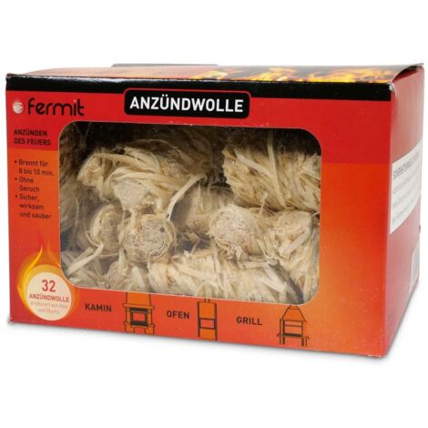 Fermit Anzündwolle 32 Stk. 11505