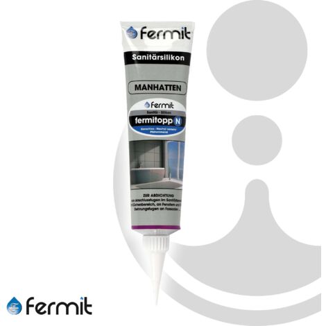 Fermit Fermitopp N Silikon Tube 100 ml grau-manhattan 16061