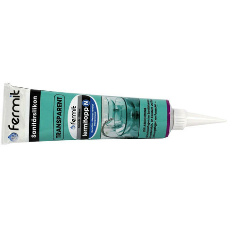 Fermit Fermitopp N Silikon Tube 100ml  transparent 16062