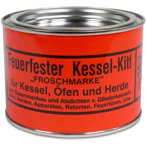 Fermit Feuerfester Kessel-Kitt Froschmarke 500g 11002