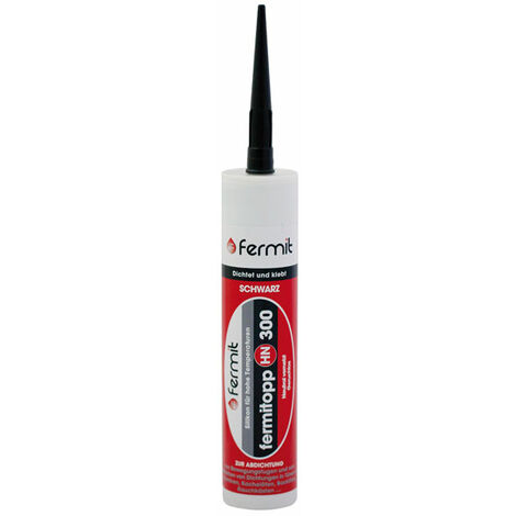 Fermitopp HN300 Profi Silikon schwarz, hoch temperaturbeständig -50 °C bis 250 °C