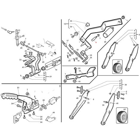 Fermo leva PDP ZNT PG SR ORIGINALE GIANNI FERRARI BFB 95400000001