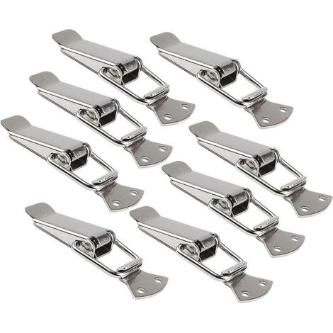 Fermoir de tension en acier inoxydable avec vis, fermoir à levier de 56 mm, loquet à ressort à bascule, clip de serrage, fermeture de boîte, capuchon de verrouillage