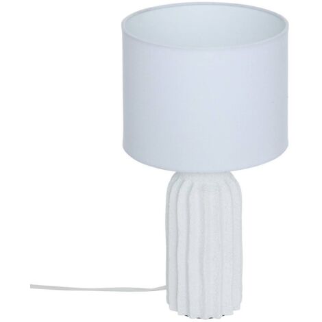 Fernan lámpara de mesa blanco H36cm - Atmosphera créateur d'intérieur