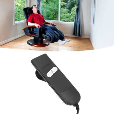Fernbedienung für elektrischen Relaxsessel [5-poliger 2-Tasten-Controller] mit 29V 1,8A Netzteil, robustem ABS-Material, sensibler Bedienung und einfacher Installation