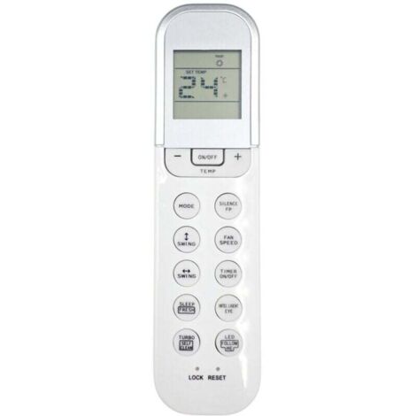 Fernbedienung für Klimaanlagen, kompatibel mit Midea RG36F /BGEF RG36F2 /BGEF RG36F4 /BGEF Klimaanlagen-Fernbedienung