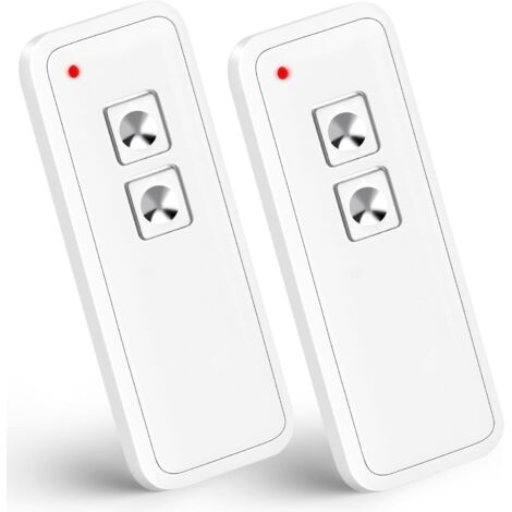Fernbedienung für Novoferm Novotron 522 Design, 502 MAX43-2, 512 MIX43-2 für Novoferm Novotron 433,92 MHz Tor- und Garagentoröffner mit 64-Bit/128-Bit-Rolling-Code, 2er-Pack