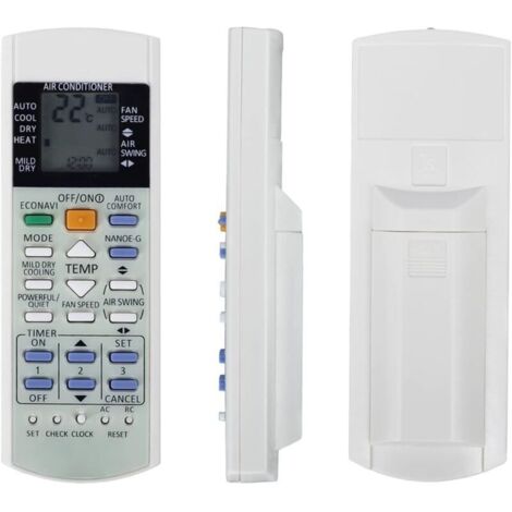 Fernbedienung für Panasonic Klimaanlagen A75C3208 A75C3706 A75C3708 KTSX5J A75C3167 A75C3607 A75C3300 A75C3871 A75C3772