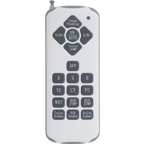 LEDKIA Fernbedienung RF für LED-Poolstrahler RGB Grau