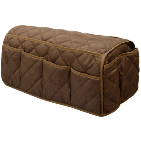Fernbedienungshalter für Sofa mit integrierter Tasche, staub- und wasserabweisend, praktisches Design, Armlehnen-Organizer, Kaffeeecke