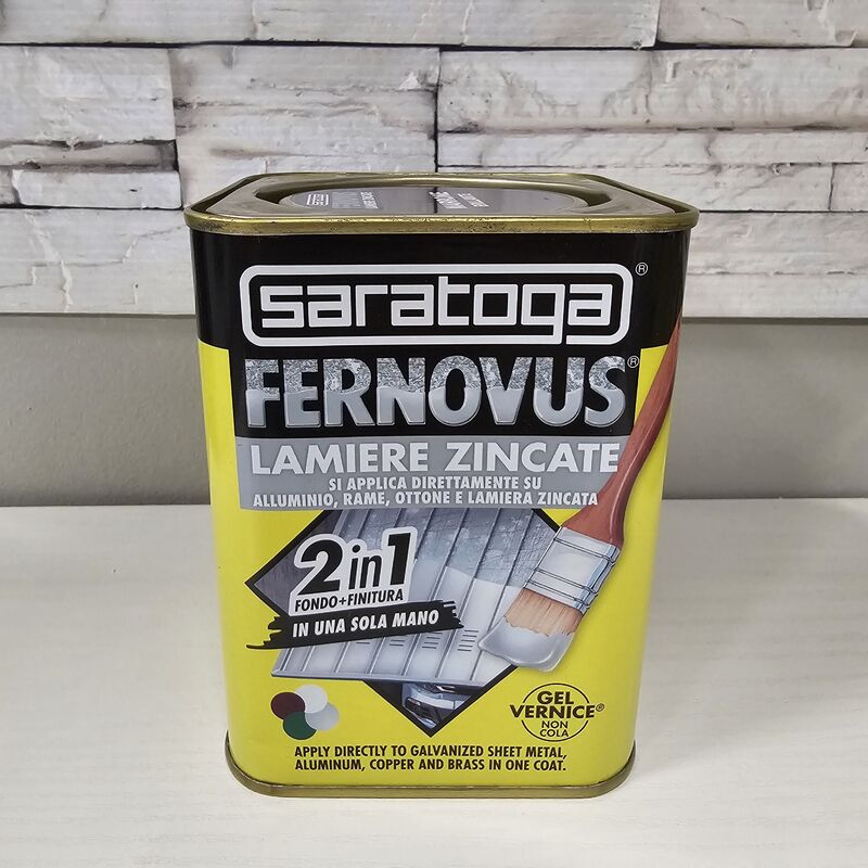 Fernovus Lamiere Zincate 750 Ml. Colore Marrone Brillante