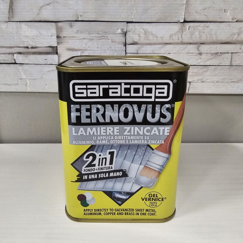 Fernovus Lamiere Zincate 750 Ml. Colore Bianco Brillante