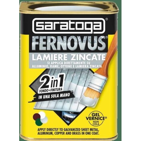 FERNOVUS SARATOGA VERNICE 750ML ZINCATO VERDE