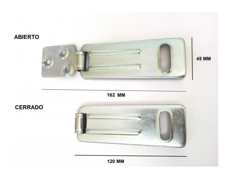 

Portacanados 120Mm Zincado