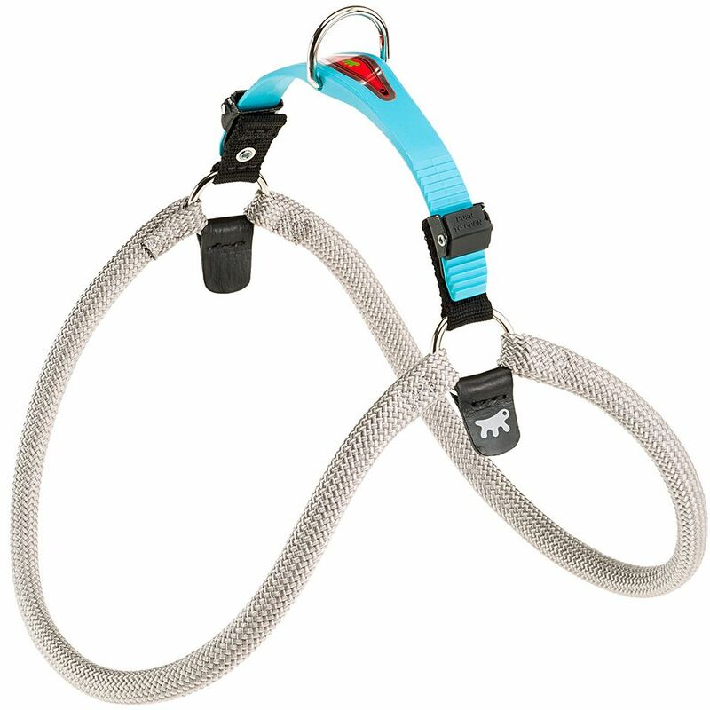 Agila sport Pettorina ergonomica per cani in cordino di nylon. Chiusura a microregolazione. Vari colori e misure.. Variante 8 - Misure: a=b 69-77 cm