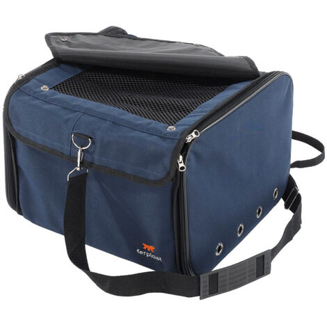 Adiwo Borsa Da Viaggio Per Cani, Regolabile Borsa Da Viaggio Per Cani Piccola, Reversibile Borsa A Tracolla Porta Animali Domestici, Per Cane/Gatto Fino A 7.5 KG, Per Viaggio, Ciclismo, Passeggiata