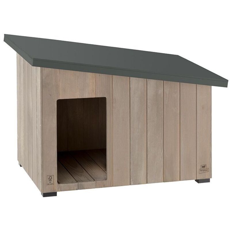 Ferplast - argo Niche en bois de pin nordique fsc. Diverses mesures.. Variante 60 - Misure: 69.5 x 54.5 x h 52 cm -