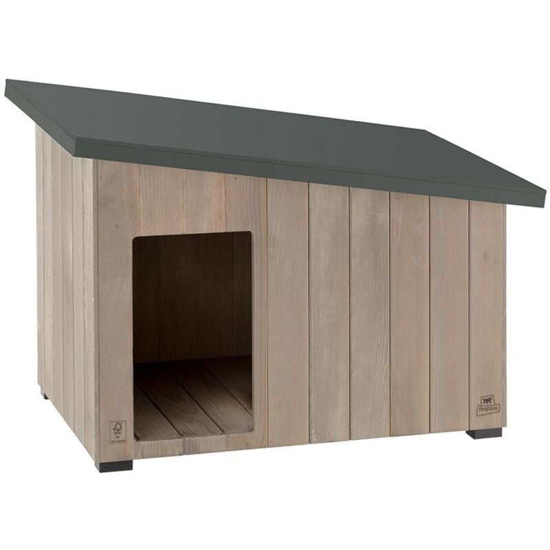 Argo Niche en bois de pin nordique fsc. Diverses mesures.. Variante 80 - Misure: 95.5 x 62.5 x h 67 cm - - Ferplast