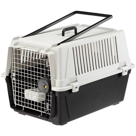 Ferplast ATLAS 40  Transport pour chiens de taille moyenne. Variante ATLAS 40 - Misure: 49 x 68 x h 45.5 cm - Gris