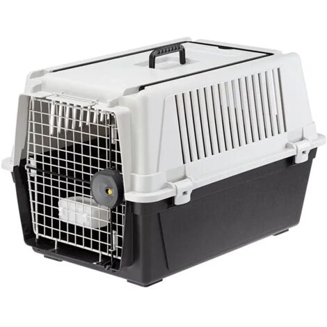 Ferplast ATLAS 40 Trasportino per cani di media taglia. Variante ATLAS 40 - Misure: 49 x 68 x h 45.5 cm - Grigio