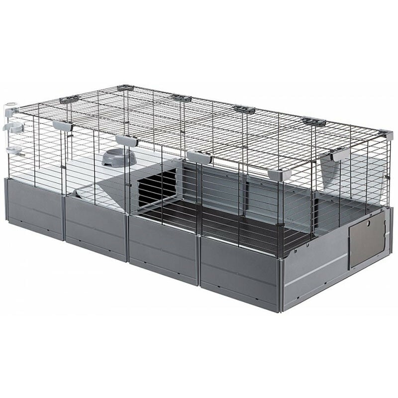 Cage Modulable pour Lapins Cochons d'Inde multipla Maxi, Cage Lapin, Cage Cochon d'Inde, Cage pour Petits Animaux (57041817) - Ferplast