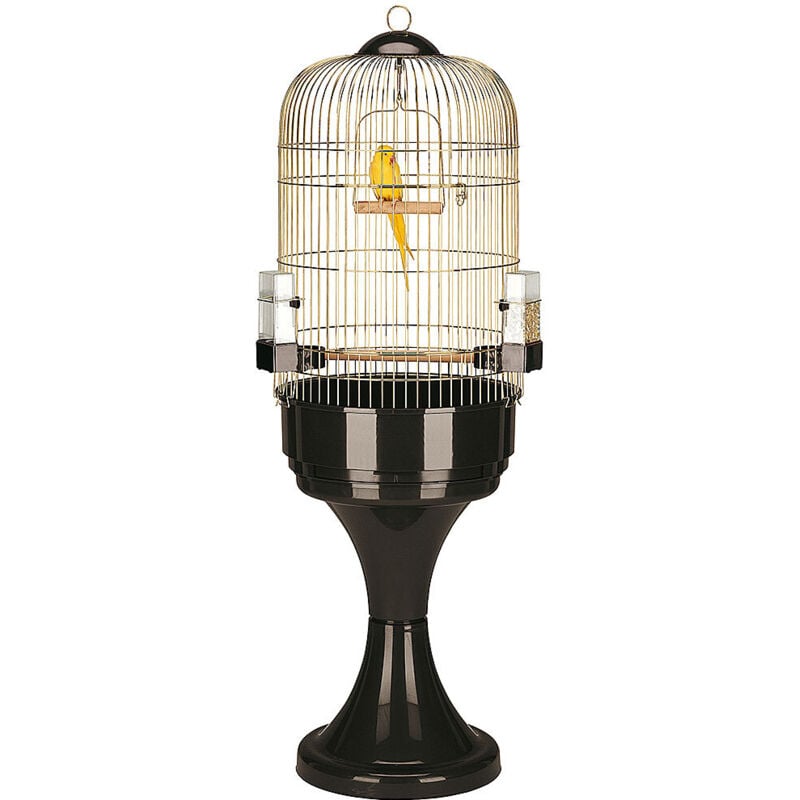 Max 6 Cage à Oiseaux max 6 : Luxe pour perroquets et cacatoès avec accessoires et roues.. Variante max 6 - Misure: ø 53 x 165 cm - - Ferplast