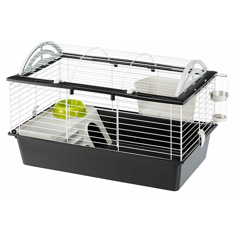 Ferplast - casita 80 Cage pour rongeurs casita 80 : convient aux cochons d'Inde, cochons d'Inde, design italien, accessoires inclus.. Variante casita