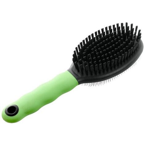 Ferplast Cardatore con spazzola per gatti GRO 5806, Ideale per animali a pelo medio e lungo, 23 x 6,7 x h 5,2 cm
