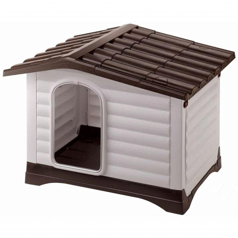 

Ferplast Caseta para Perros Gris 88x72x65 cm 87255099 - Gris