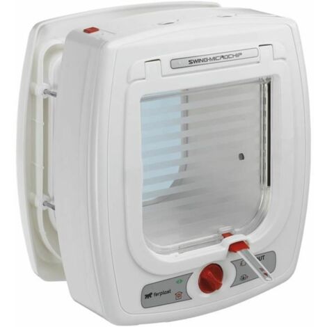 FERPLAST - Cat flap Swing Microchip  22,5 x 16,2 x 25,2 cm - (705.2080)