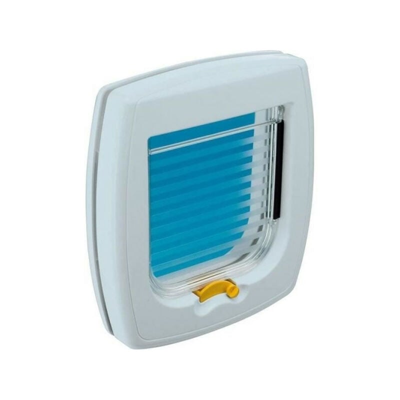 Ferplast - Chatiere manuelle a 2 voies Swing 1SB Blanc 72101011