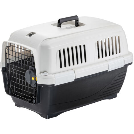 Ferplast CLIPPER  Cage de transport pour chats et petits chiens. Variante 2 - Misure: 57 x 37 x h 36 cm -