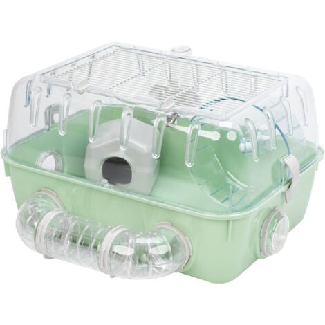 Ferplast COMBI 1 Gabbietta compatta per criceti  . Variante COMBI 1 - Misure: 40.5 x 29.5 x h 22.5 cm - Bianco