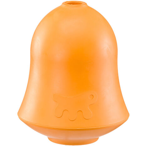 Ferplast CRAZY BELL Jouet pour chien Ferplast Crazy Bell, petite taille, en caoutchouc naturel résistant. Aromatisé au poulet,À remplir avec des friandises, des croquettes ou des collations. Variante 