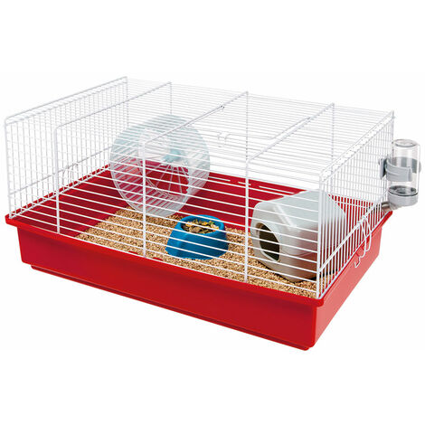 Ferplast CRICETI 9 Petite cage pour hamsters. Variante SINGLEPACK - Mesures: 46 x 29.5 x h 23 cm -
