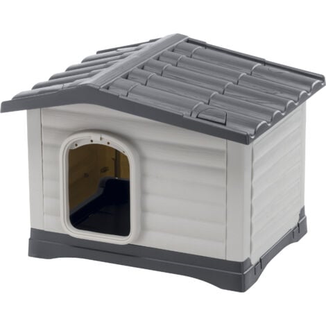 Ferplast DOGVILLA 60 SE Cuccia da esterno per cani Ferplast DOGVILLA 60 . Variante  - Misure: 58 x 48 x h 44 cm -