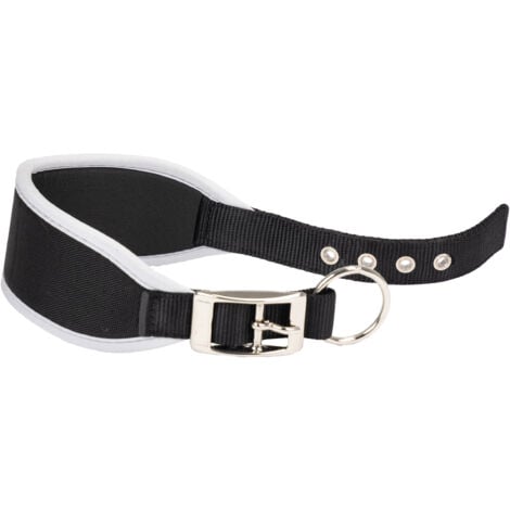Ferplast ERGOCOMFORT CW Collier rembourré pour lévriers. Tailles variées. . Variante CW20/39 - Misure: A: 33-39 cm B: 20 mm - Noir