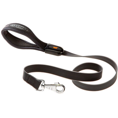 Ferplast EVOLUTION G Guinzaglio in poliestere e Pvc per cani. Vari colori e misure.. Variante G16/110 - Misure: 16 mm x L 110 cm - Nero
