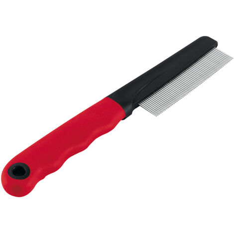 Ferplast GRO 5856 Pettine per cani e gatti con pelo medio e lungo. Variante GRO 5856 - Misure: 20 x 1.6 x h 3.5 cm -