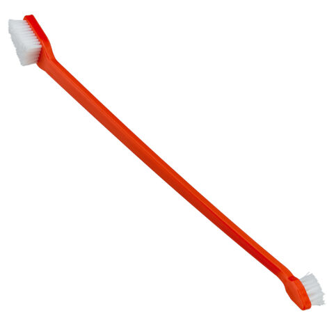 Ferplast GRO 5939 Spazzolino da denti doppio per cani . Variante GRO 5939 - Misure: 2.3 x 19 x h 1.5 cm - Colori misti