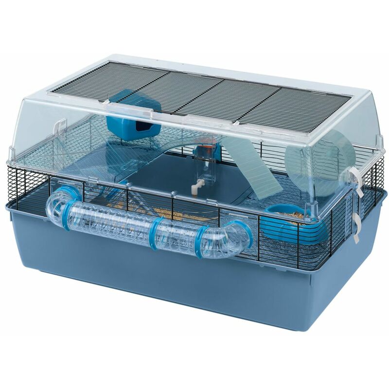 

Ferplast Jaula para hámsters Duna Fun Large azul 71,5x46x41 cm - Azul