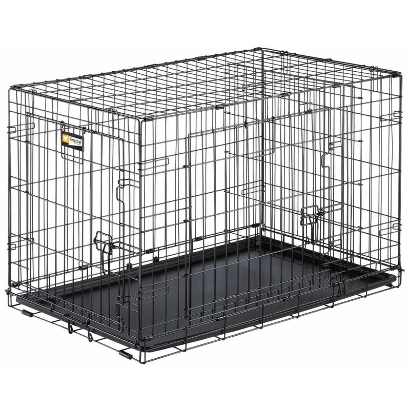 

Ferplast Jaula para perros Dog-Inn 90 gris 92,7x58,1x62,5 cm - Gris
