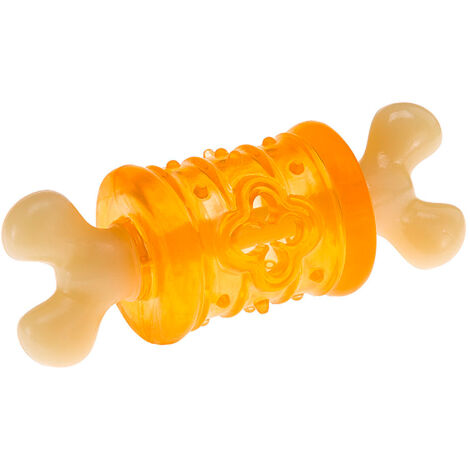 Ferplast Jouet PA 6390 Jouet pour chiens distributeur de récompenses. Deux tailles.. Variante PA 6390 - Misure: Ø 3.7 x 10.4 cm -