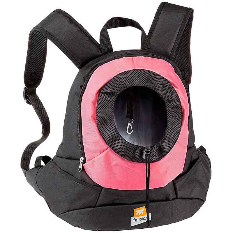 Kangoo Sac à dos pour chiens. Deux mesures.. Variante small - Misure: 37 x 16 x h 36.5 cm - Rose - Ferplast