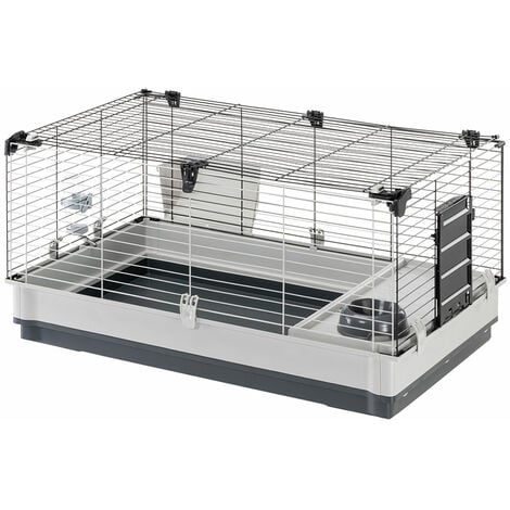 Ferplast Cage pour Lapins Krolik L/XL Maison de Lapins Animaux Multicolore