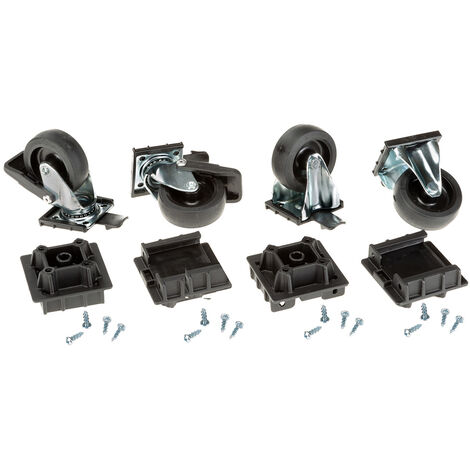 Ferplast L388 Kit 4 Roues Kit de roulettes pour porte-chiens Atlas 70 . Variante L388 - Mesures: -