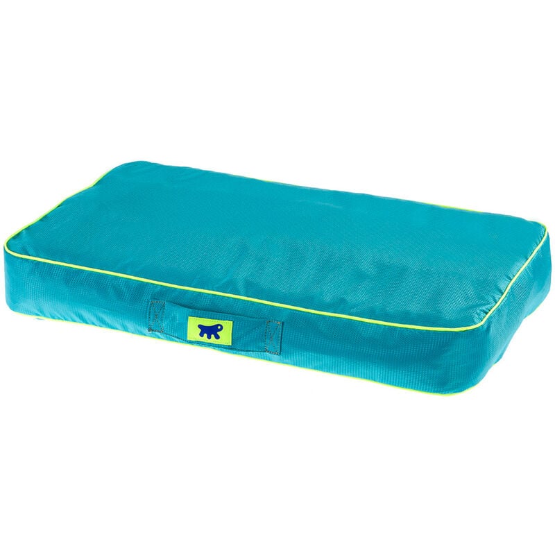 Polo Petit matelas avec rembourrage amovible. En différentes couleurs et mesures.. Variante 65 - Misure: 65 x 40 x h 8 cm - Bleu clair - Ferplast