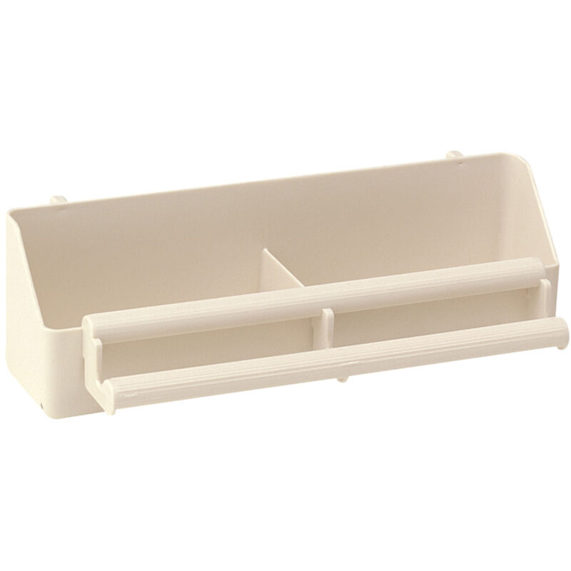 Ferplast Mangeoire FPI 4514 Mangeoire avec séparateur pour canaris, petits oiseaux et oiseaux exotiques . Variante FPI 4514 - Misure: 21 x 8.5 x h
