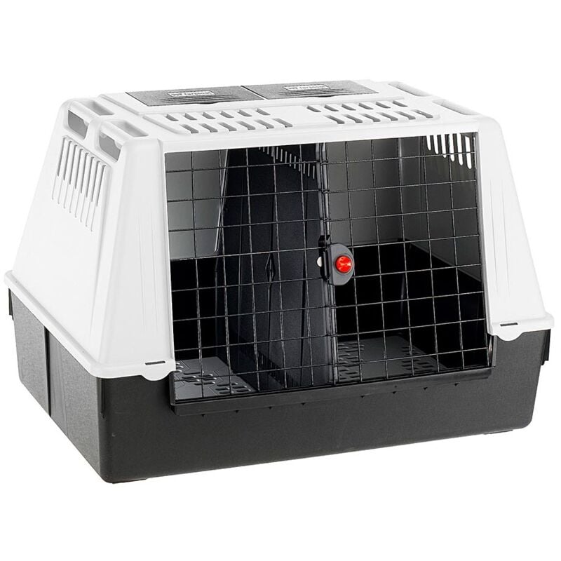 Ferplast - atlas car Transport pour chiens pour des voyages en voiture. Différentes tailles.. Variante 100 - Misure: 100 x 60 x h 66 cm - Gris