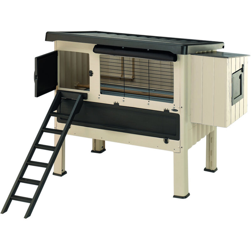 Ferplast Happy Farm 120 Casetta Per Galline In Plastica. Variante H...
